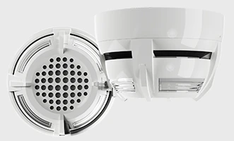 Hochiki Hibrit Kablosuz Optik Duman Dedektörü  Dahili Sesli Alarm ve Flaşör (VAD) ile